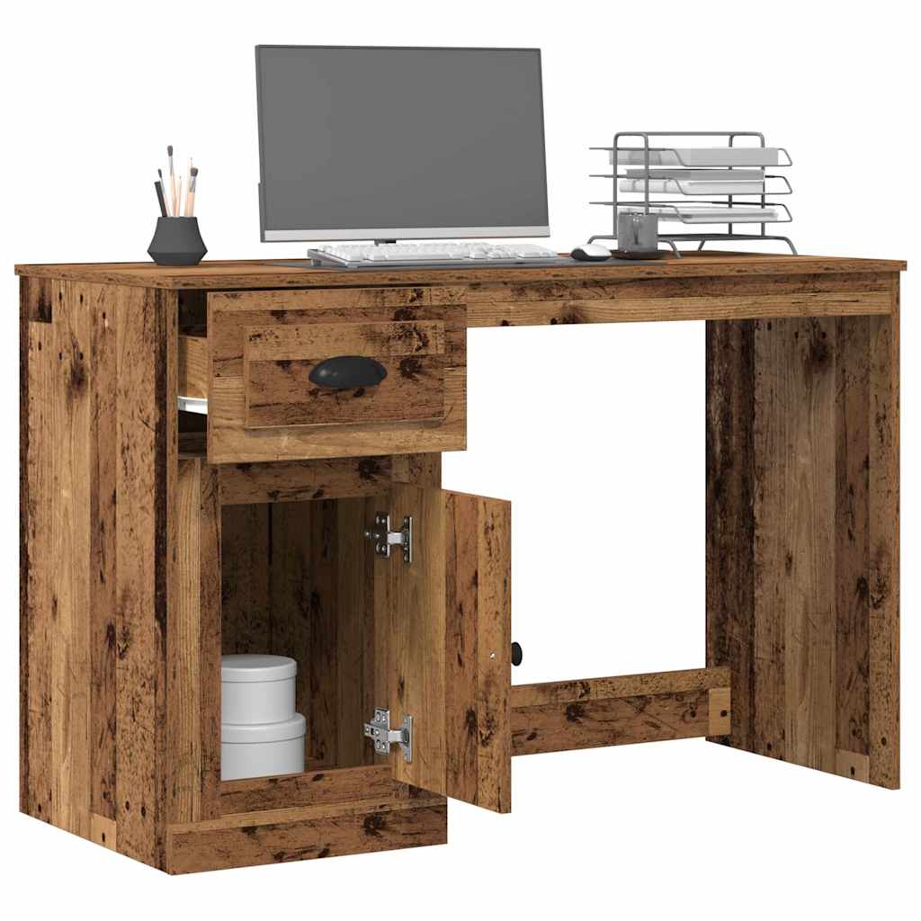 Schreibtisch mit Schublade Sonoma-Eiche 115x50x75 cm