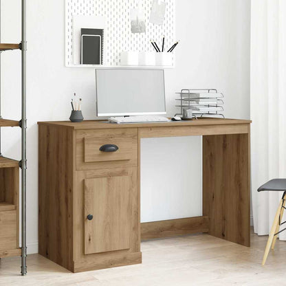 Schreibtisch mit Schublade Sonoma-Eiche 115x50x75 cm