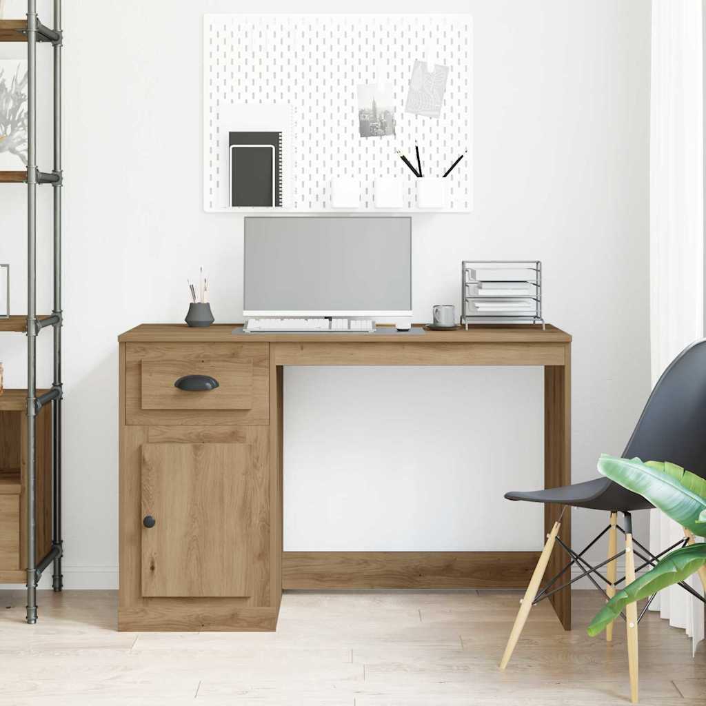 Schreibtisch 50 X 115 X 75 Cm Holzwerkstoff