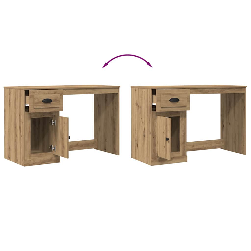 Schreibtisch 50 X 115 X 75 Cm Holzwerkstoff