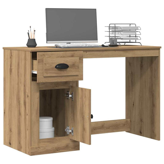 Schreibtisch 50 X 115 X 75 Cm Holzwerkstoff