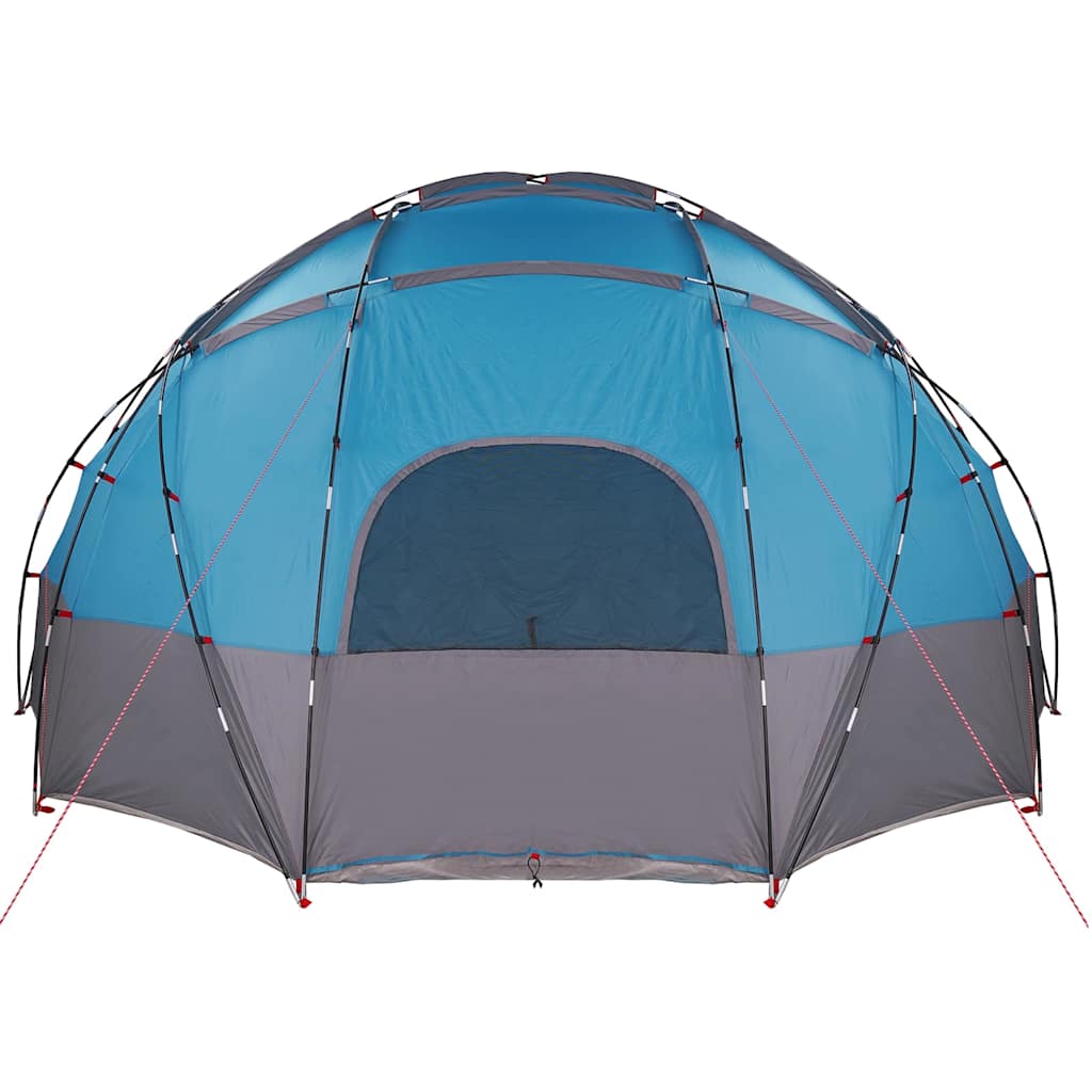 Kuppelzelt mit Dach Grau und Orange 475 x 475 x 235 cm Taft