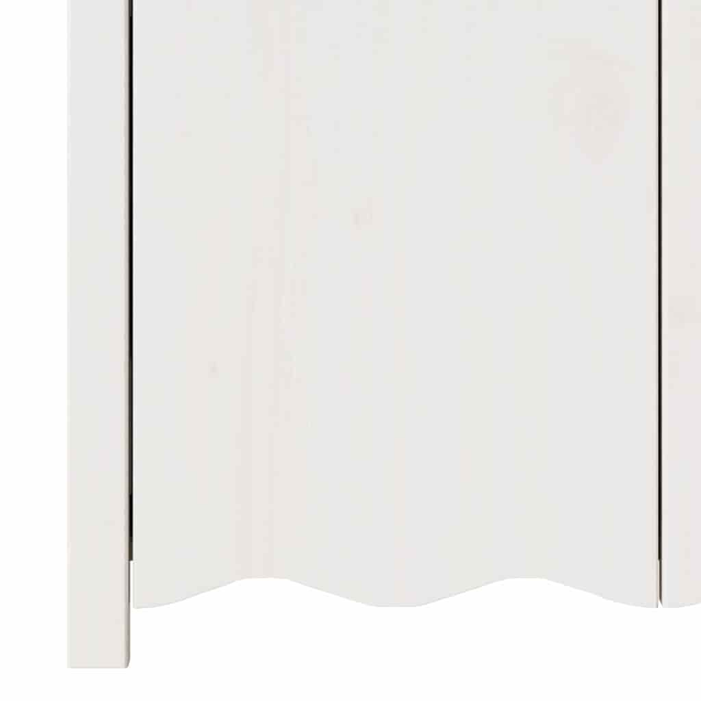 Sideboard Drammen 114 X 43 X 75,5 Cm Massivholz Kiefer