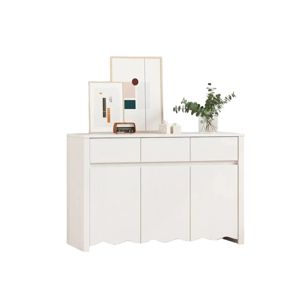 Sideboard Drammen 114 X 43 X 75,5 Cm Massivholz Kiefer