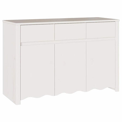 Sideboard Drammen 114 X 43 X 75,5 Cm Massivholz Kiefer