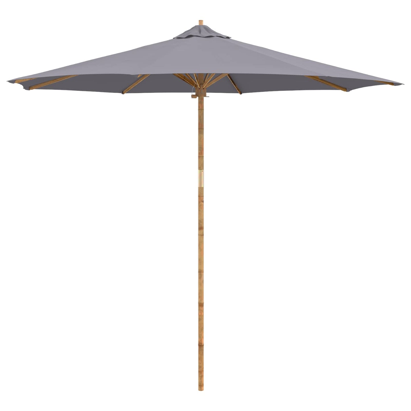 Garten-Sonnenschirm Ø 270 X 260 Cm Bambus