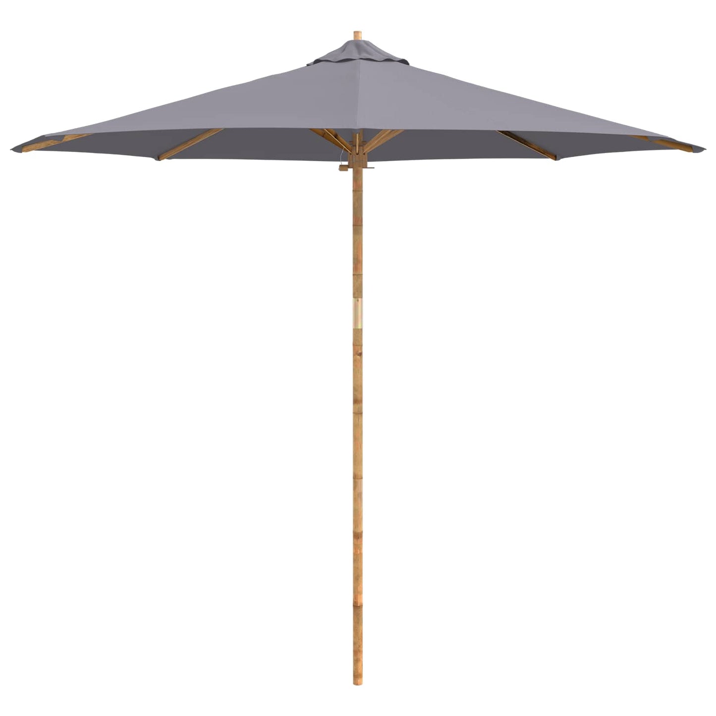 Garten-Sonnenschirm Ø 270 X 260 Cm Bambus