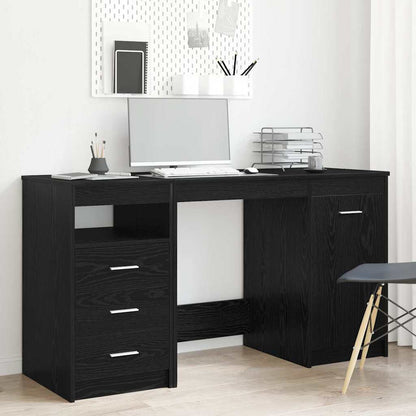 Schreibtisch Weiß 140x50x76 cm Holzwerkstoff