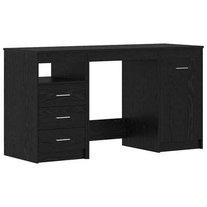 Schreibtisch Weiß 140x50x76 cm Holzwerkstoff