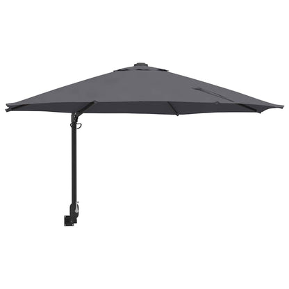Garten-Sonnenschirm Sand 248 x 248 x 148 cm Polyester und Stahl