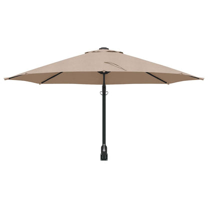 Garten-Sonnenschirm Sand 248 x 248 x 148 cm Polyester und Stahl