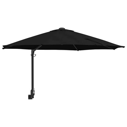 Garten-Sonnenschirm Sand 248 x 248 x 148 cm Polyester und Stahl