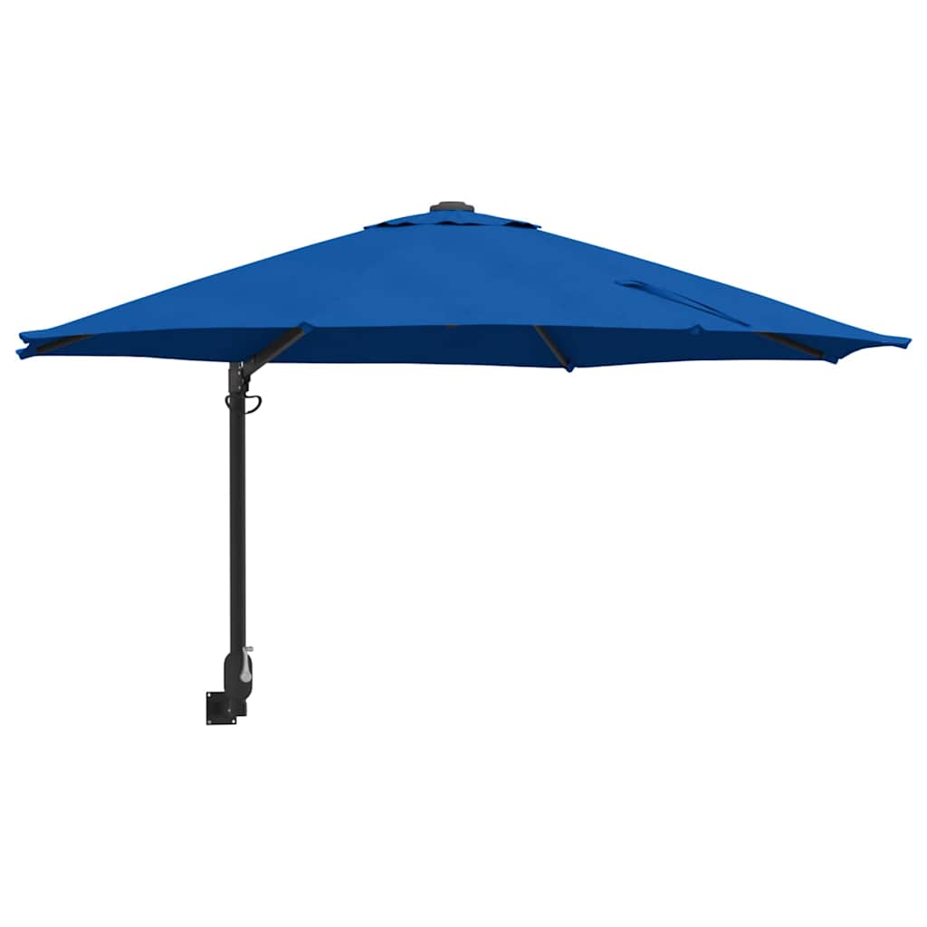 Garten-Sonnenschirm Sand 248 x 248 x 148 cm Polyester und Stahl
