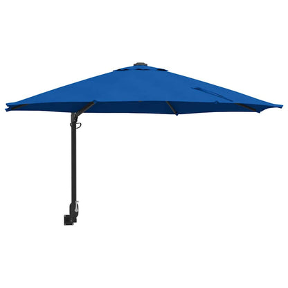 Garten-Sonnenschirm Sand 248 x 248 x 148 cm Polyester und Stahl