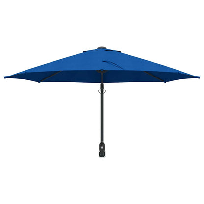 Garten-Sonnenschirm Sand 248 x 248 x 148 cm Polyester und Stahl