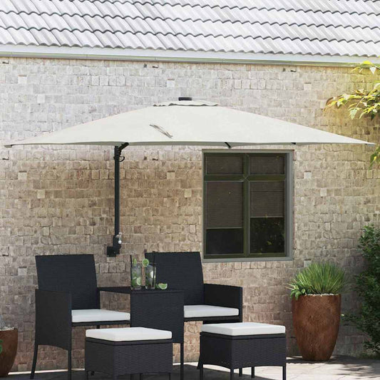 Garten-Sonnenschirm Sand 248,5 x 247,5 x 160 cm