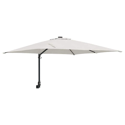 Garten-Sonnenschirm Sand 248,5 x 247,5 x 160 cm