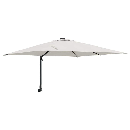 Garten-Sonnenschirm Sand 248,5 x 247,5 x 160 cm