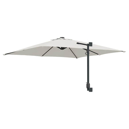 Garten-Sonnenschirm Sand 248,5 x 247,5 x 160 cm