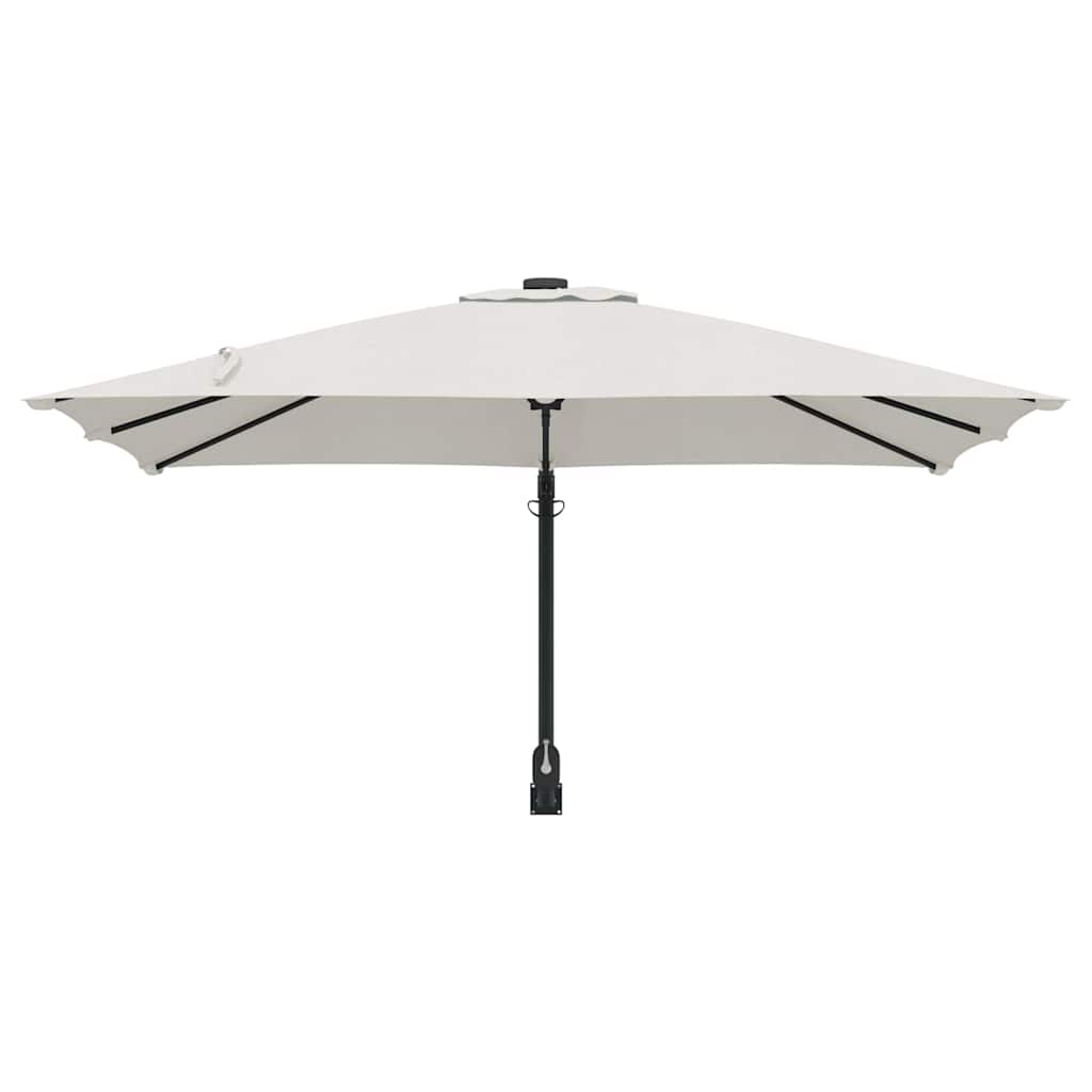 Garten-Sonnenschirm Sand 248,5 x 247,5 x 160 cm