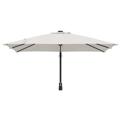 Garten-Sonnenschirm Sand 248,5 x 247,5 x 160 cm