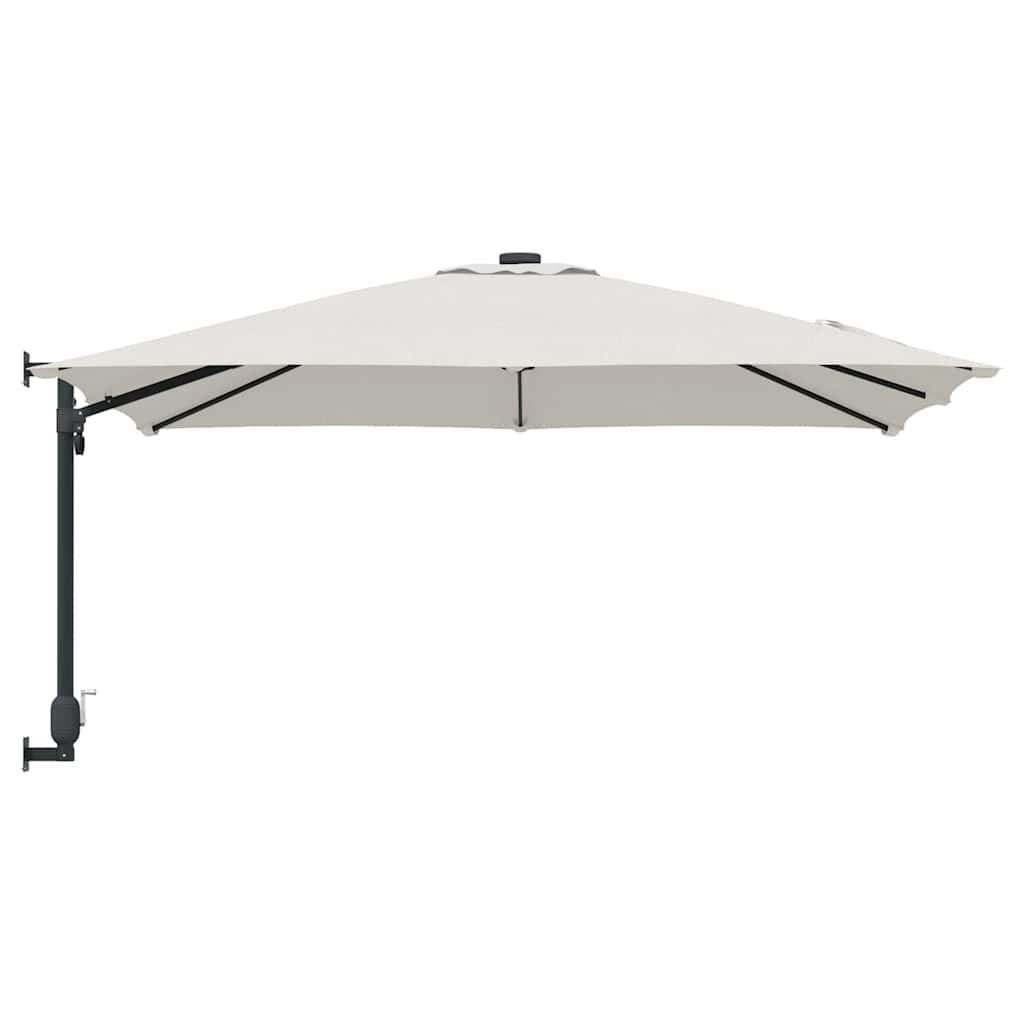 Garten-Sonnenschirm Sand 248,5 x 247,5 x 160 cm