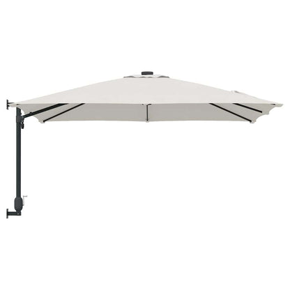 Garten-Sonnenschirm Sand 248,5 x 247,5 x 160 cm