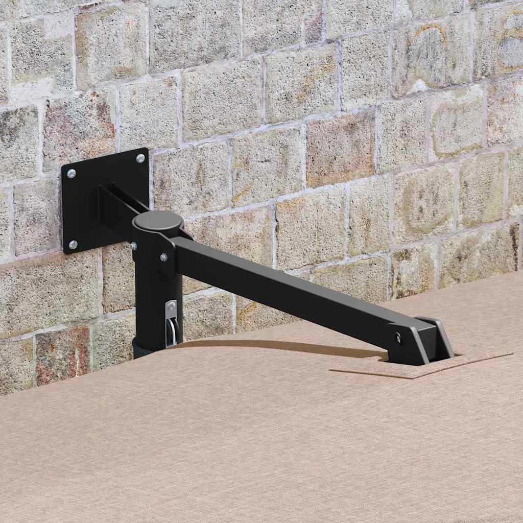Garten-Sonnenschirm Sand 248,5 x 247,5 x 160 cm