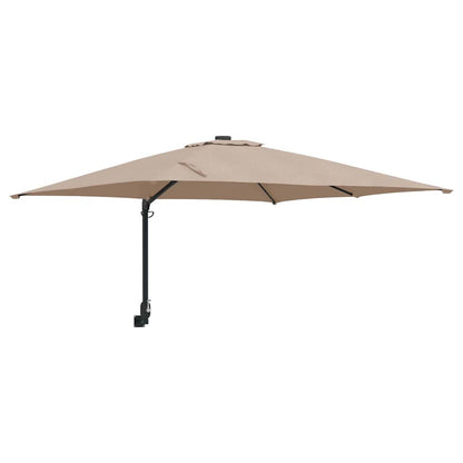 Garten-Sonnenschirm Sand 248,5 x 247,5 x 160 cm