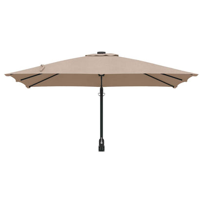 Garten-Sonnenschirm Sand 248,5 x 247,5 x 160 cm