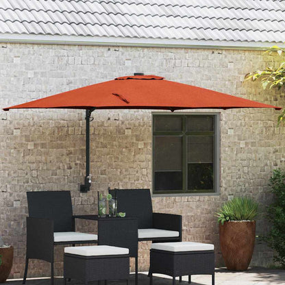 Garten-Sonnenschirm Sand 248,5 x 247,5 x 160 cm