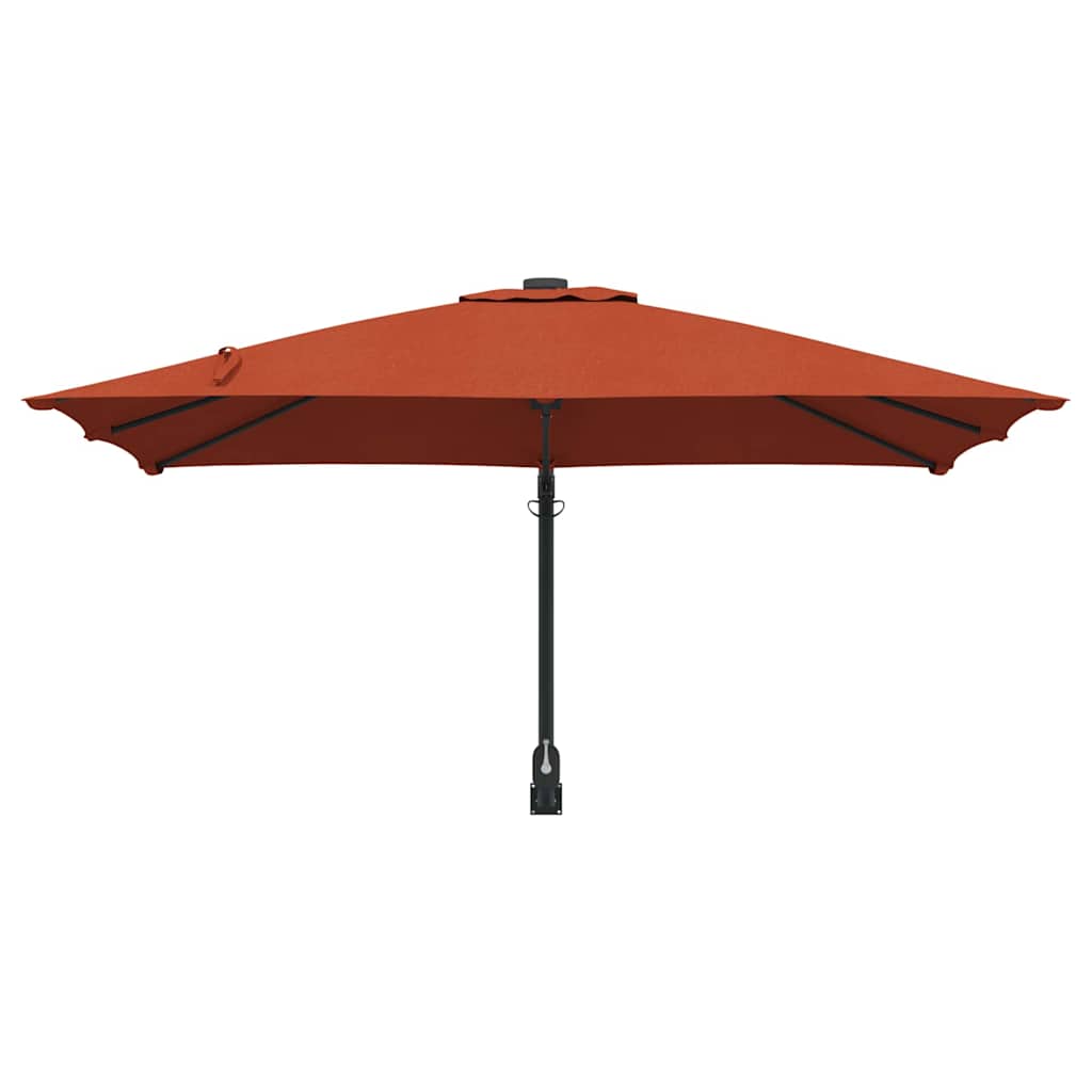 Garten-Sonnenschirm Sand 248,5 x 247,5 x 160 cm