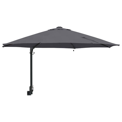 Garten-Sonnenschirm Sand 248 x 248 x 148 cm Polyester und Stahl