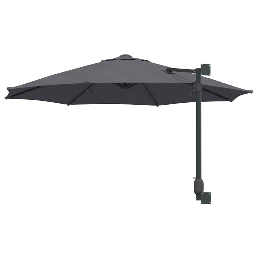 Garten-Sonnenschirm Sand 248 x 248 x 148 cm Polyester und Stahl