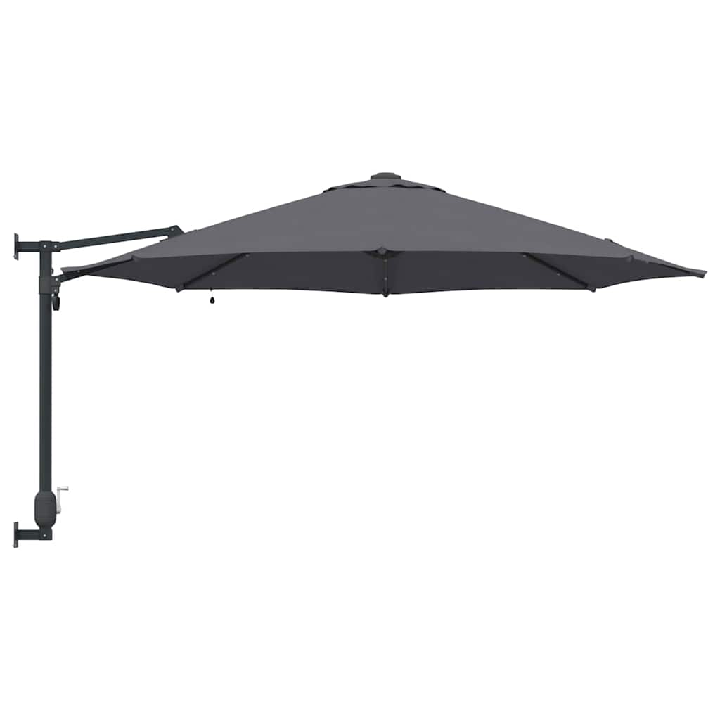 Garten-Sonnenschirm Sand 248 x 248 x 148 cm Polyester und Stahl