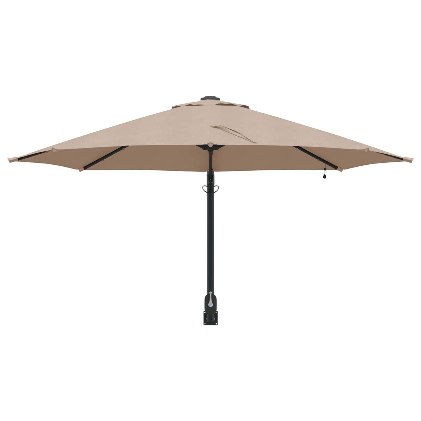 Garten-Sonnenschirm Sand 248 x 248 x 148 cm Polyester und Stahl