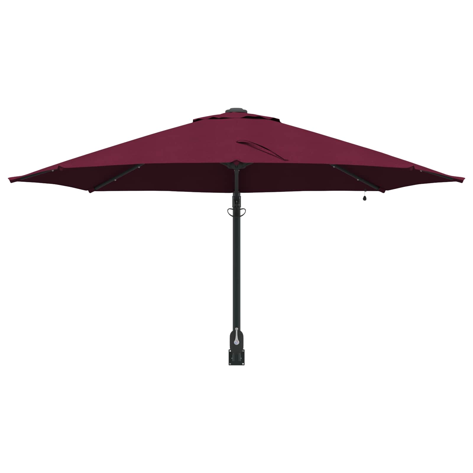 Garten-Sonnenschirm Sand 248 x 248 x 148 cm Polyester und Stahl