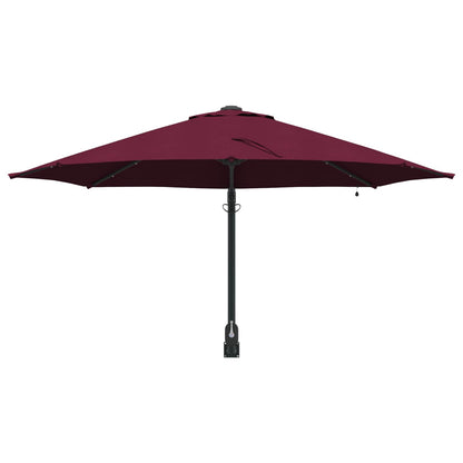 Garten-Sonnenschirm Sand 248 x 248 x 148 cm Polyester und Stahl