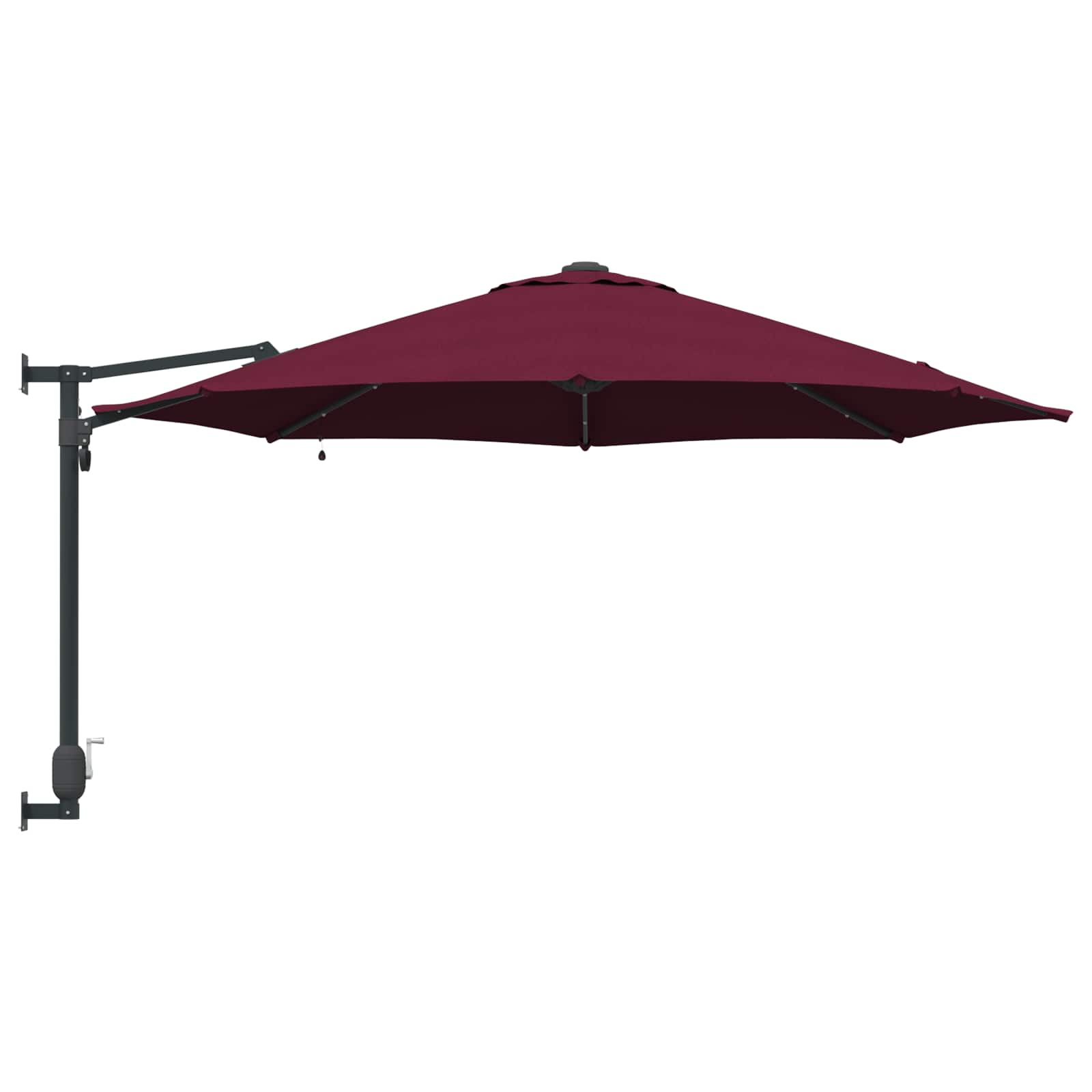 Garten-Sonnenschirm Sand 248 x 248 x 148 cm Polyester und Stahl