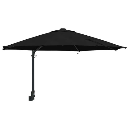 Garten-Sonnenschirm Sand 248 x 248 x 148 cm Polyester und Stahl