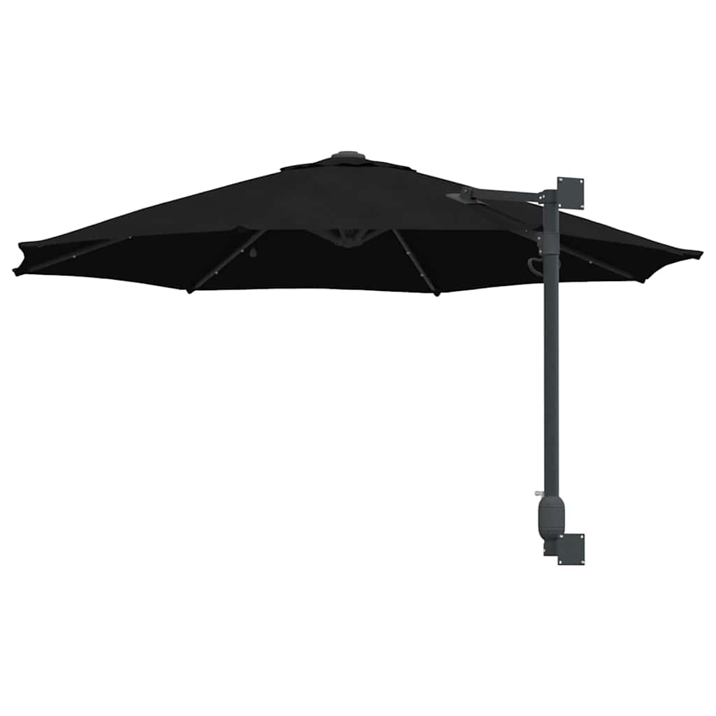 Garten-Sonnenschirm Sand 248 x 248 x 148 cm Polyester und Stahl