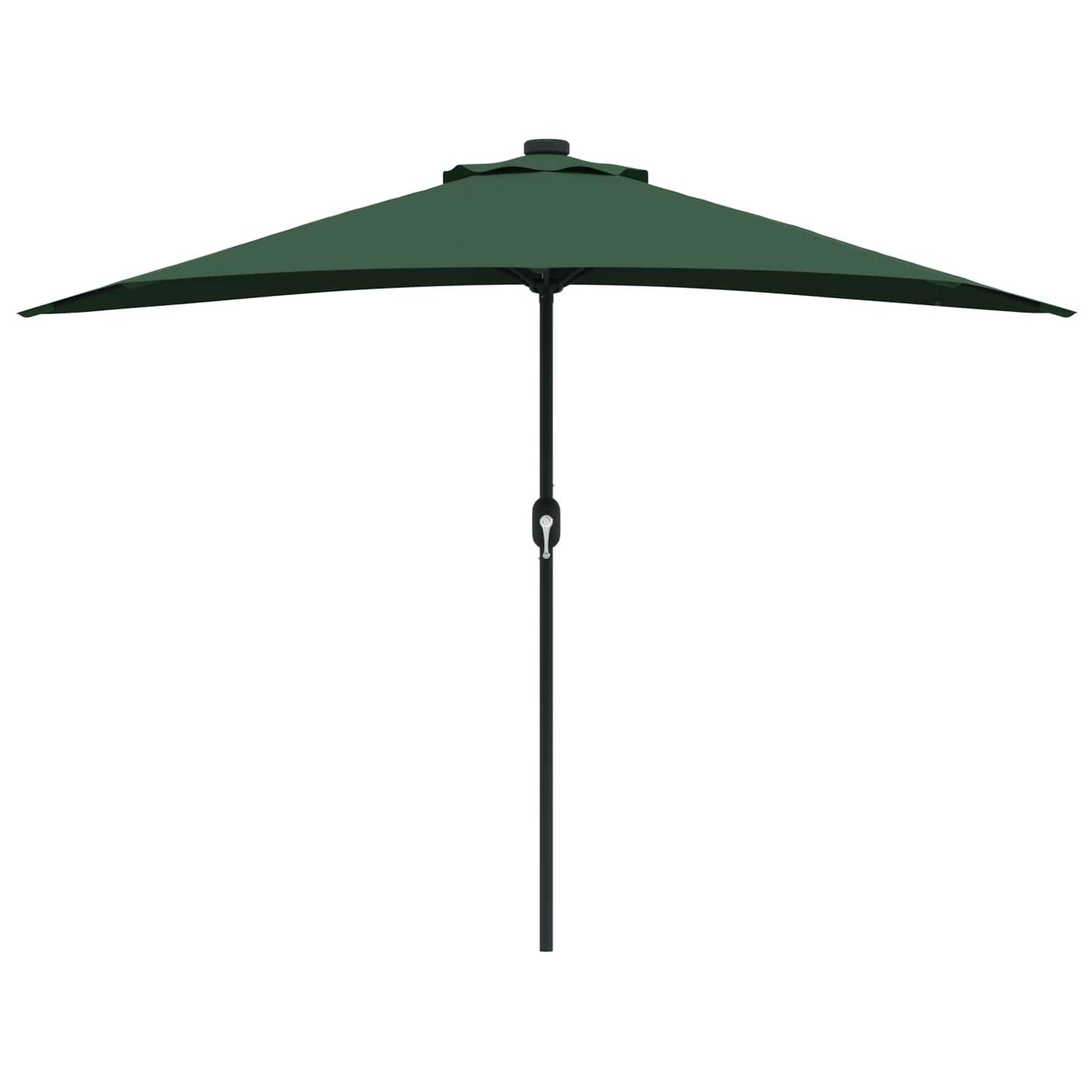 Garten-Sonnenschirm Sand 294 x 150 x 224 cm Polyester und Stahl