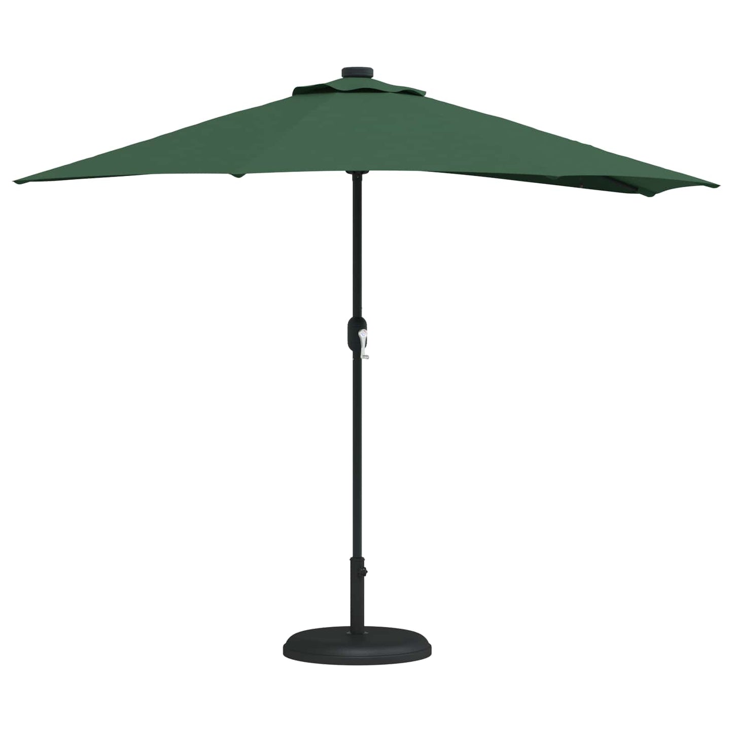 Garten-Sonnenschirm Sand 294 x 150 x 224 cm Polyester und Stahl