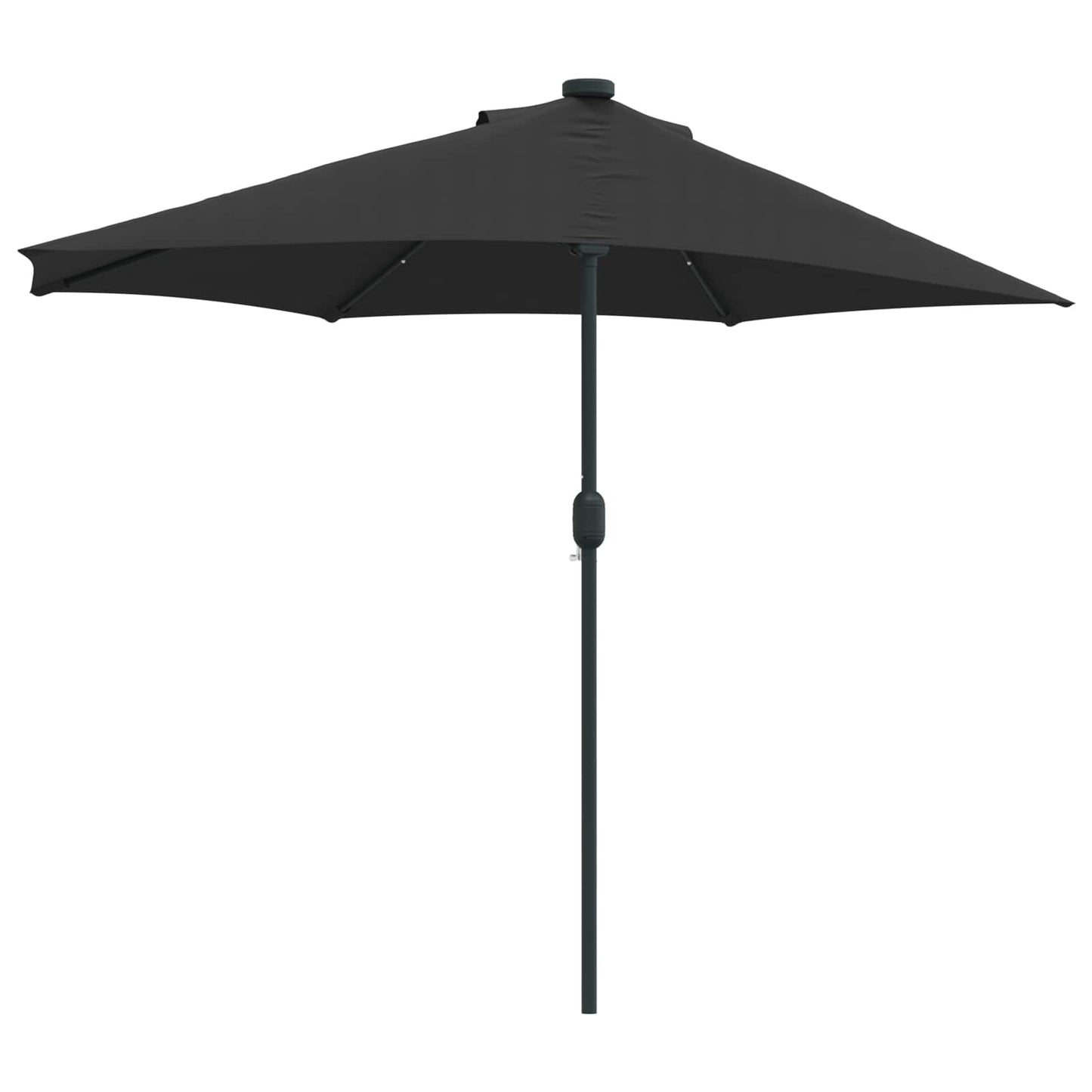 Garten-Sonnenschirm Sand 294 x 150 x 224 cm Polyester und Stahl