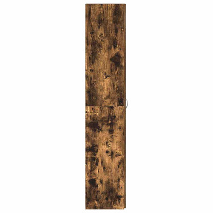 Schuhschrank mit Regal Weiß 80 x 35,5 x 180 cm Holzwerkstoff