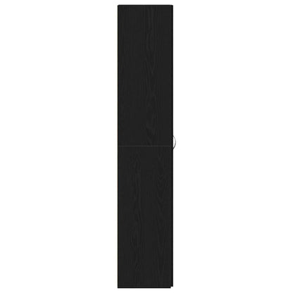 Schuhschrank mit Regal Weiß 80 x 35,5 x 180 cm Holzwerkstoff