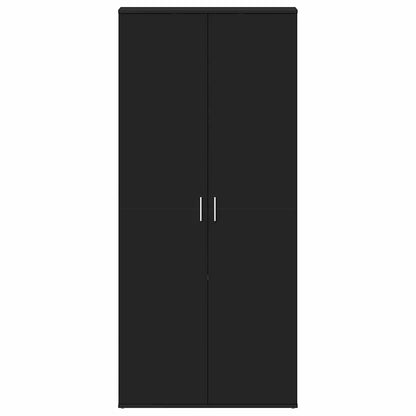Schuhschrank mit Regal Weiß 80 x 39 x 178 cm Holzwerkstoff