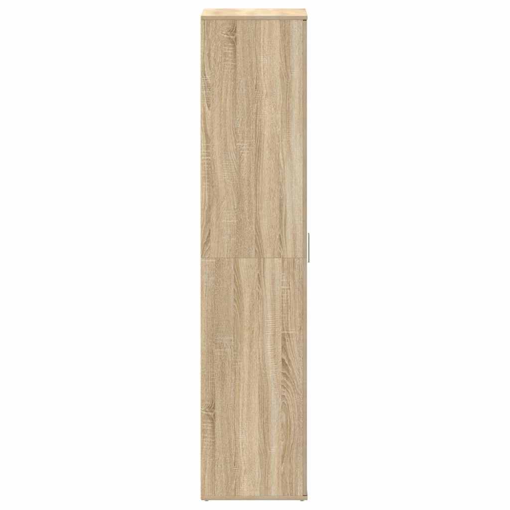 Schuhschrank mit Regal Weiß 80 x 39 x 178 cm Holzwerkstoff