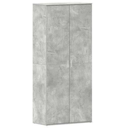 Schuhschrank mit Regal Weiß 80 x 39 x 178 cm Holzwerkstoff