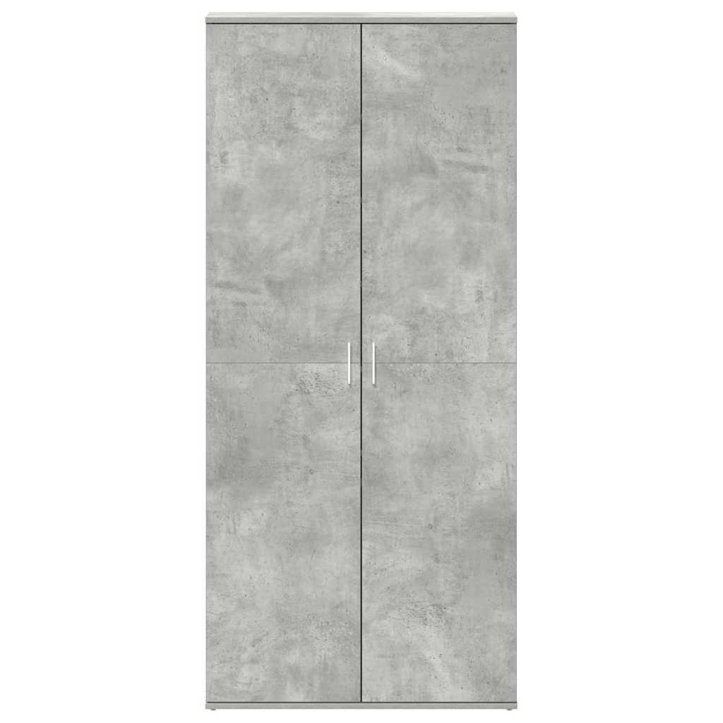 Schuhschrank mit Regal Weiß 80 x 39 x 178 cm Holzwerkstoff